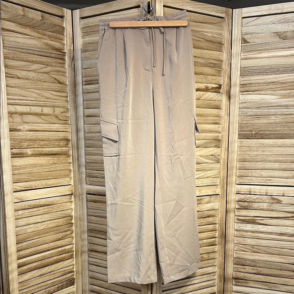 Tan Cargo Trousers